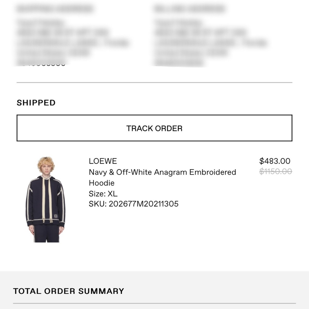 LOEWE HOODIE